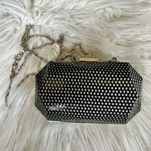Elegant Clam Shell Embellished Evening Bag